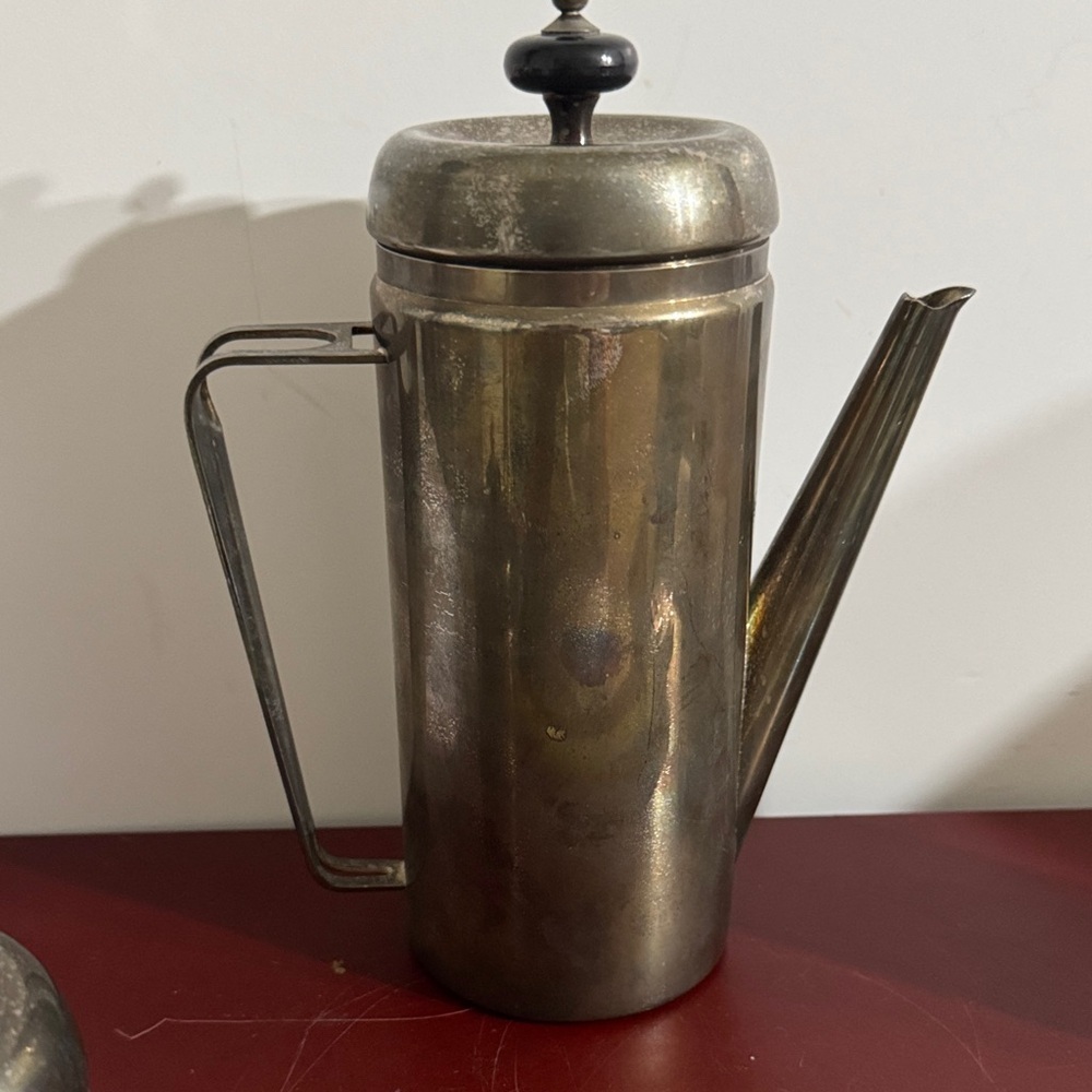 Vintage Art Deco Silver-Plated Coffee Service, 1930s - Picture 3 of 16